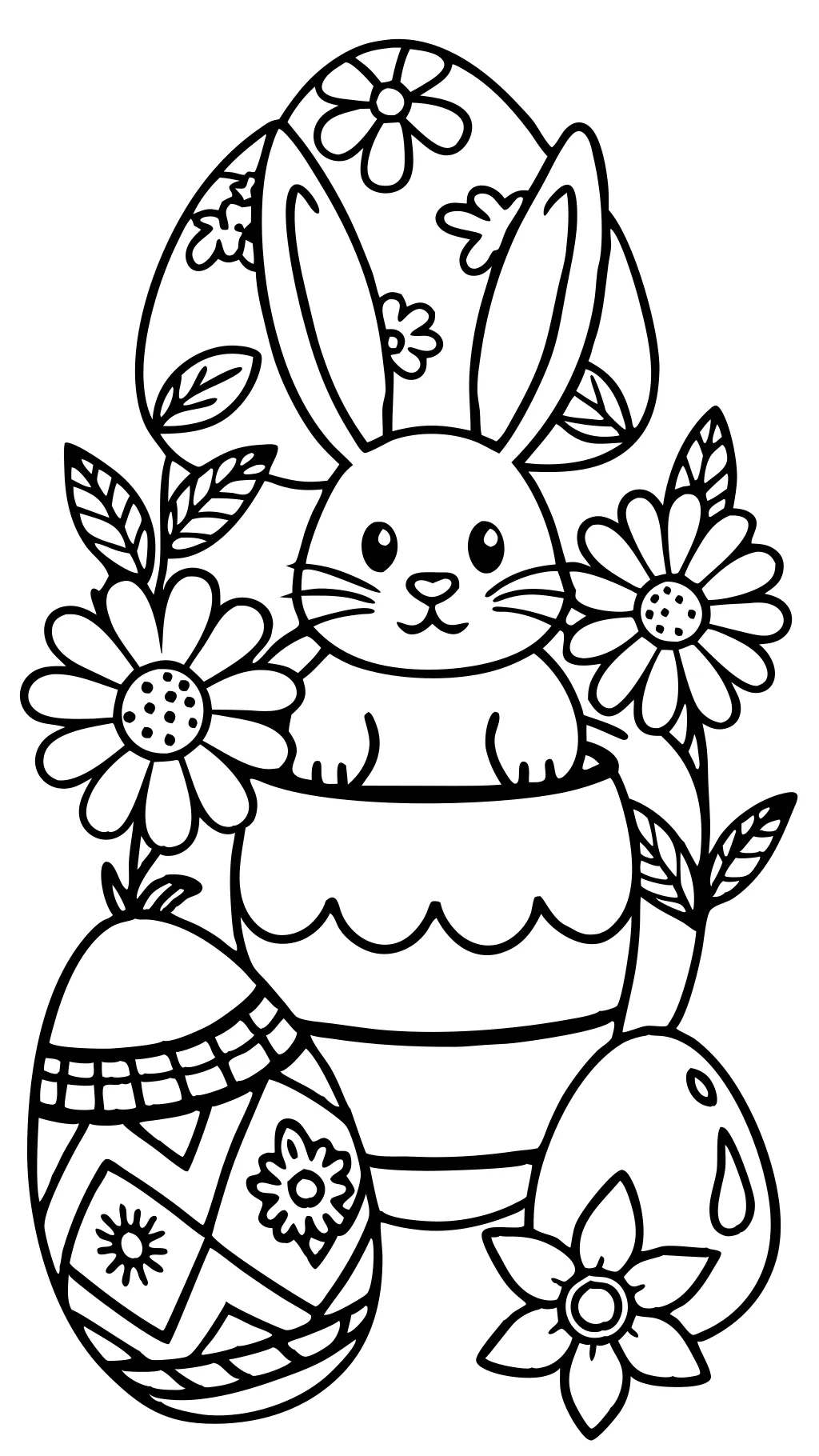 coloriages pour Pâques